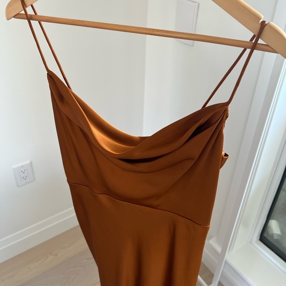 Fame and Partners Strappy Draped Gown - Picture 4 of 7